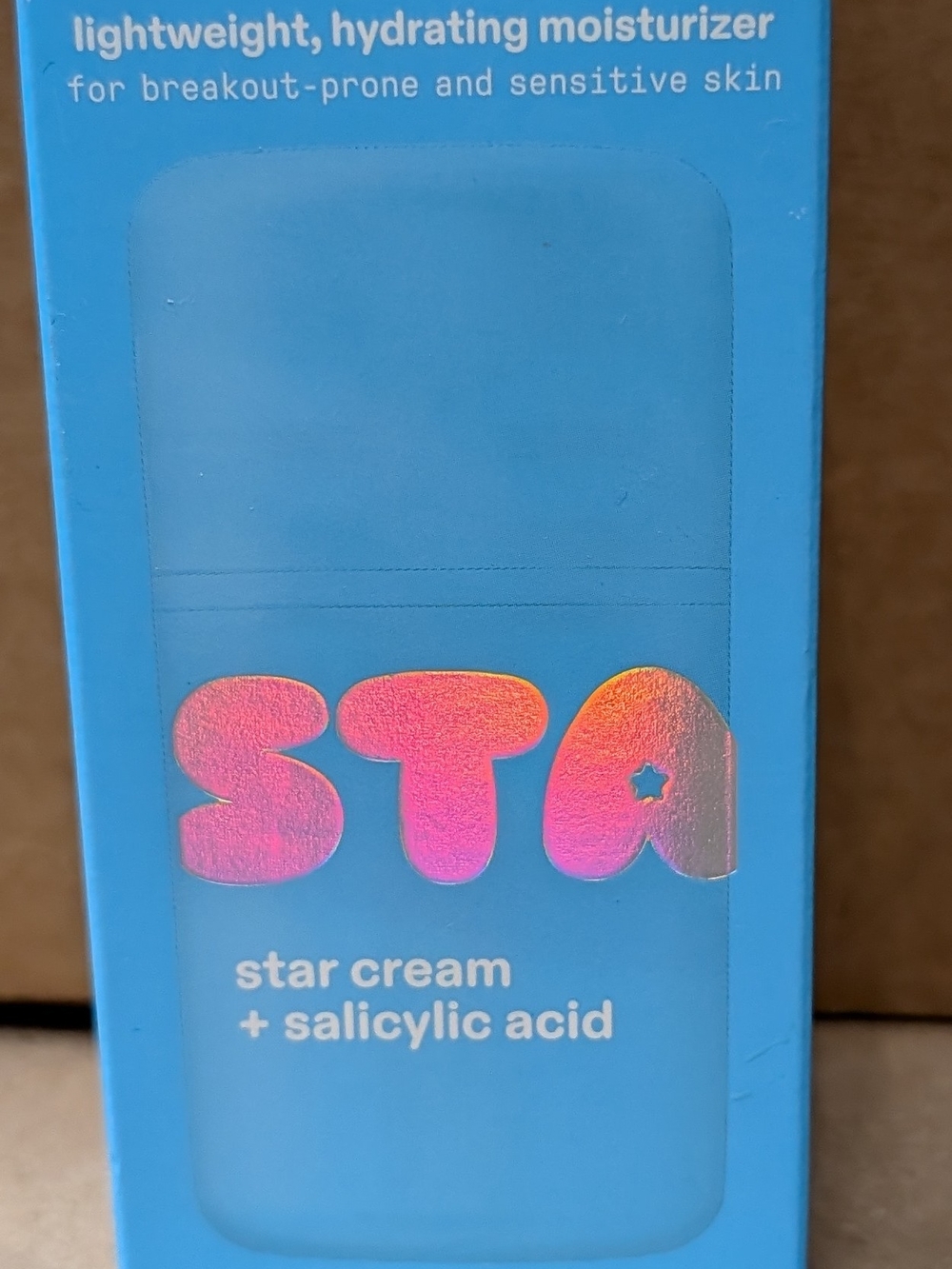STA Star Cream + Salicylic Acid Lightweight Hydrating Moisturizer - Blue